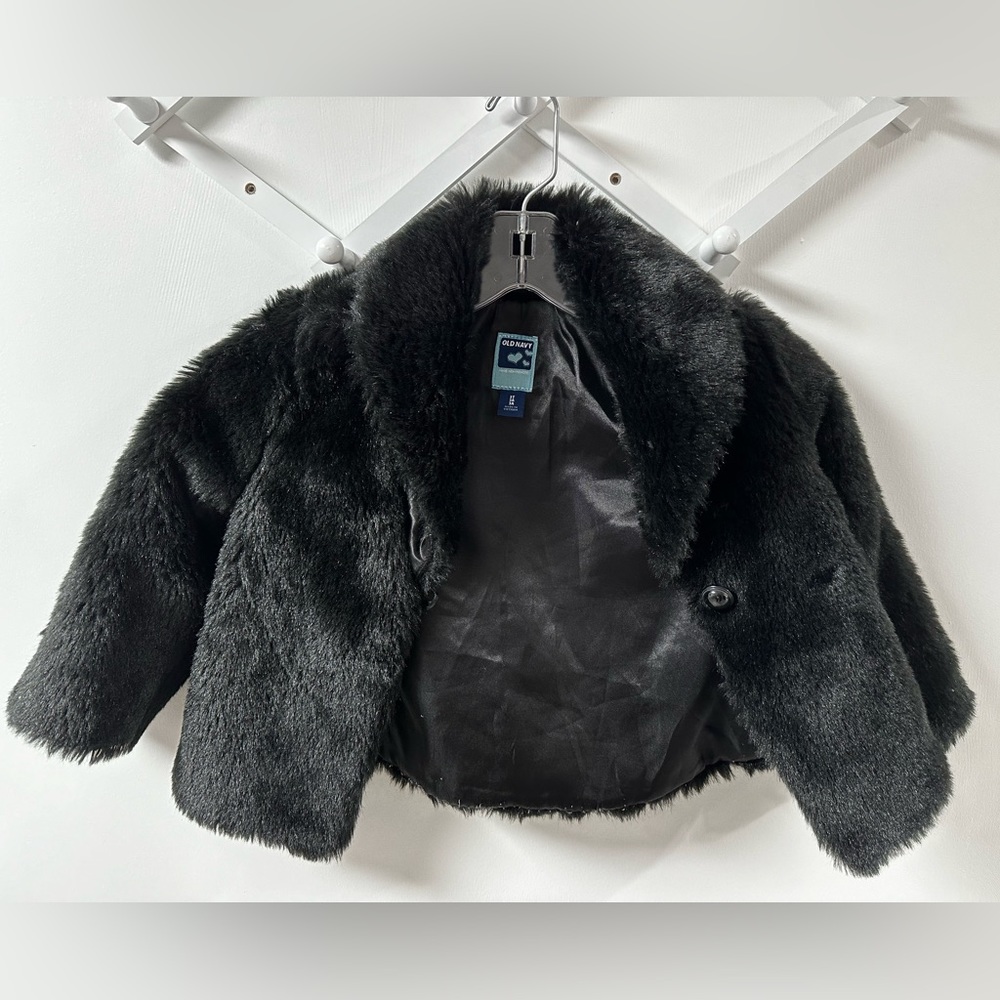 Girls fur coat size 3T
